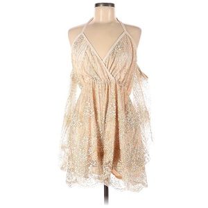 Nasty Gal Right Lace Mesh Romper